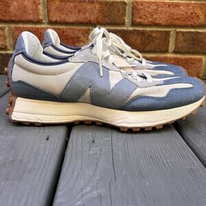 New Balance 327 Vintage Indigo Arctic Grey Sneakers MS327RD Men's Size 9 Blue